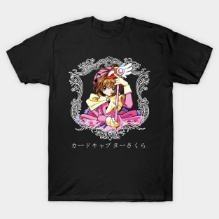 Lovely Sakura Girl Japanese Anime T-Shirt